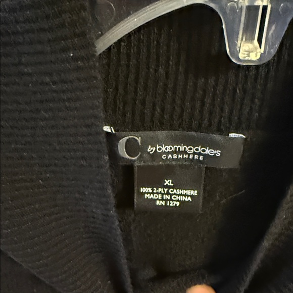 Bloomingdale's Black Turtleneck Sweater - Picture 3 of 3